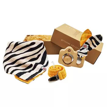 Комплект "Фото-Сафари": бандана, грызунок, холдер UMBO детский