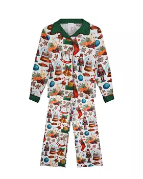 Комплект с новогодним принтом Eirene детский