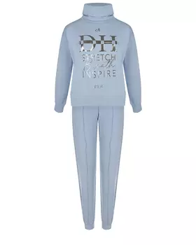 Комплект: свитшот и брюки, голубой Deha