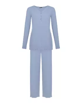 Комплект: толстовка и брюки, голубой Dan Maralex