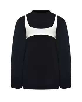Комплект: толстовка и топ-бра MM6 Maison Margiela
