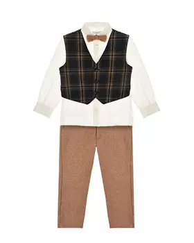 Комплект: жилет, рубашка, брюки и галстук-бабочка Aletta детский
