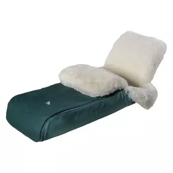 Конверт Premium Welss овчина/мех, зеленый Hesba