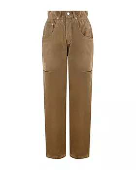 Коричневые вельветовые брюки Forte dei Marmi Couture