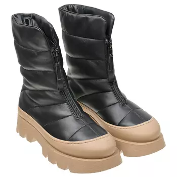 Кожаные ботинки со стеганой отделкой Jarrett детские