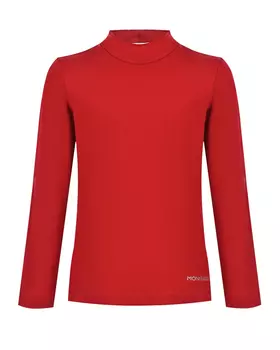 Красная базовая водолазка Monnalisa детская