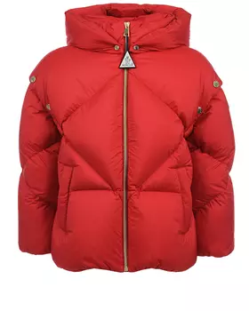 Красная куртка со съемными рукавами Moncler детская