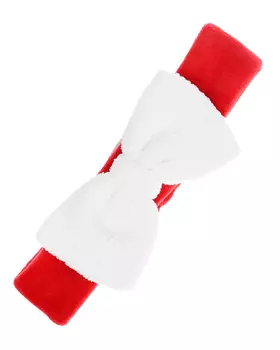 Красная повязка с белым бантом Kissy Kissy детская