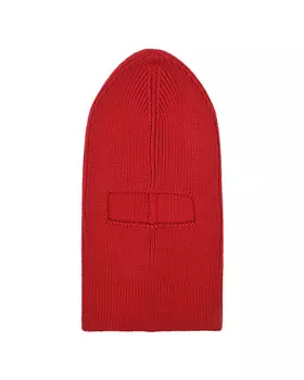 Красная шапка-шлем из шерсти Jan&Sofie детская