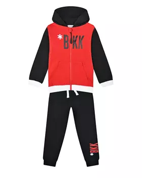 Красно-черный спортивный костюм Bikkembergs детское