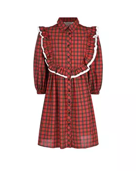 Красное платье в клетку Philosophy детское