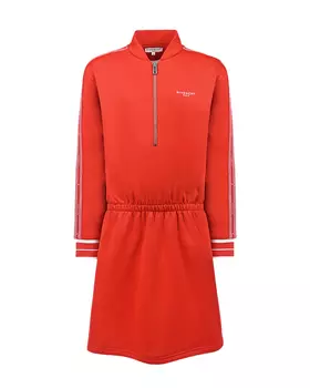 Красное платье в спортивном стиле Givenchy детское