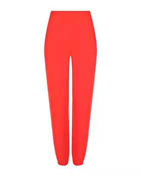 Красные джоггеры с высокой посадкой на талии MRZ