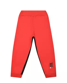 Красные спортивные брюки Bikkembergs детские
