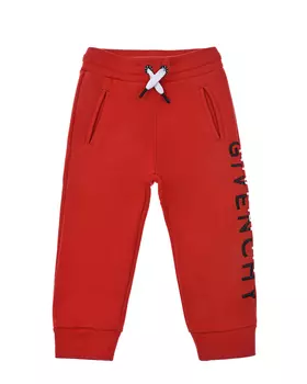 Красные спортивные брюки Givenchy детские