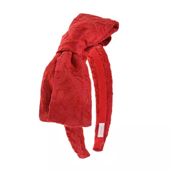 Красный ободок с крупным бантом Monnalisa детский