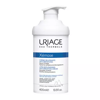 Крем липидовосстанавливающий против раздражений Ксемоз, 400 мл URIAGE