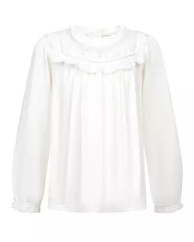 Кремовая толстовка с рюшей Tartine et Chocolat детская