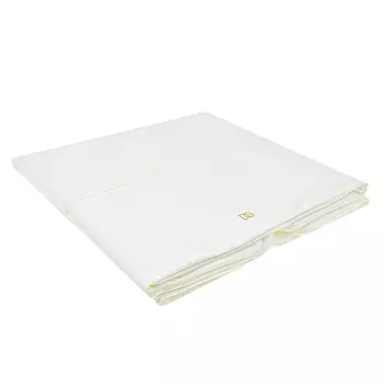 Кремовый плед с логотипом "DG", 80х80 см Dolce&amp;Gabbana детский