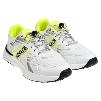 Кроссовки с желтыми деталями Bikkembergs