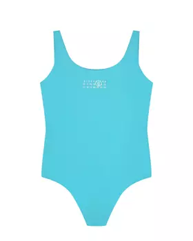 Купальник бирюзового цвета MM6 Maison Margiela