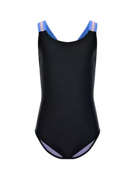 Купальник однотонный, контрастные лямки - резинки Molo