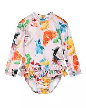 Купальник с принтом "рыбки" Molo