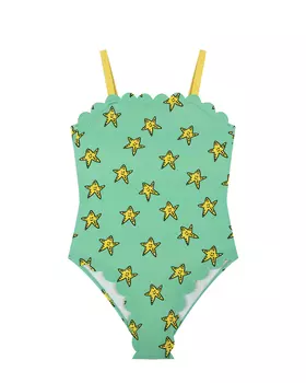 Купальник со сплошным принтом "звезды" Stella McCartney