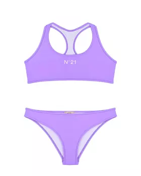 Купальник в спортивном стиле, фиолетовый No. 21