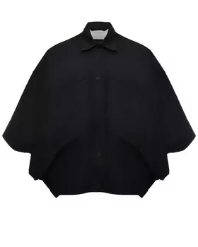 Куртка-кейп, черная ADD