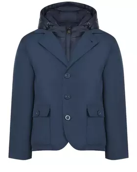 Куртка-пиджак с капюшоном Bikkembergs