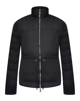 Куртка с кулиской на талии, черная ADD