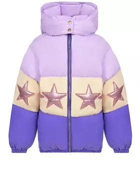 Куртка в стиле color block со звездами Scotch&amp;Soda детская