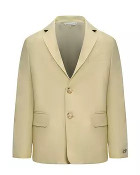 Льняной пиджак, бежевый Dolce&Gabbana