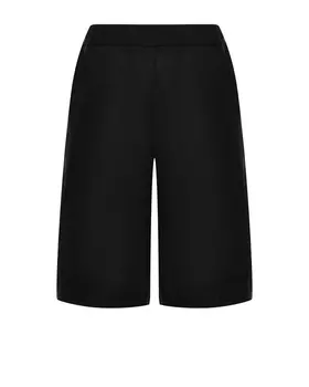 Льняные черные бермуды SHADE