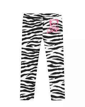 Леггинсы с принтом "зебра" Moschino