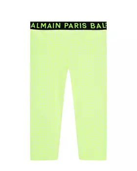 Леггинсы со сплошным лого Balmain