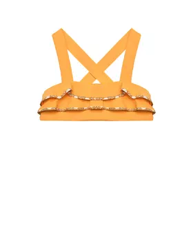 Лиф с двойной рюшей Marysia