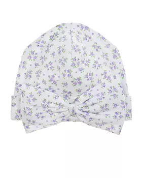 Лиловая шапка с бантом Kissy Kissy детская