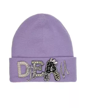 Лиловая шапка с надписью "Dream" Regina детская