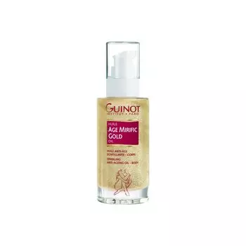Масло Huile Age Mirific Gold, 90 ml - Анти-возрастное масло для тела GUINOT