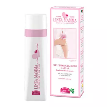 Масло Linea Mamma для массажа и профилактики растяжек, 200 мл Helan