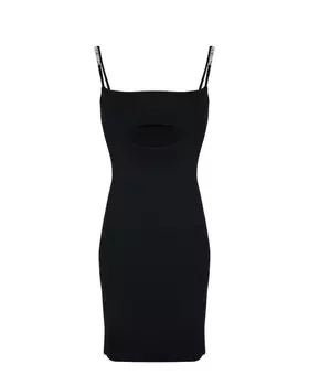 Мини-платье, черное GCDS