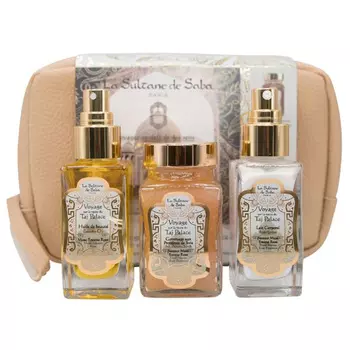 Набор для ухода за телом «Путешествие в Таж-Палас» 3х100 мл La Sultane de Saba