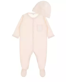 Набор подарочный: комбинезон и шапка Chloe детский