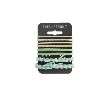 Набор резинок для волос, 8 шт., зелёный EVITA PERONI детский