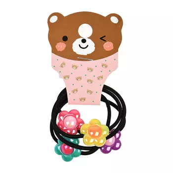 Набор резинок с цветочками Rena Chris