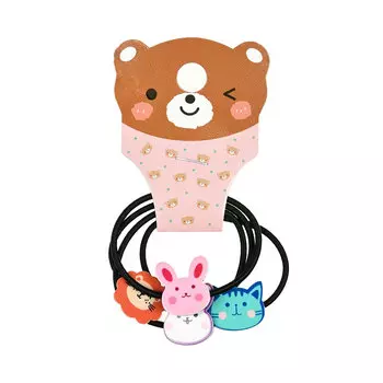 Набор резинок со зверюшками Rena Chris