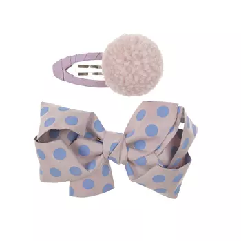 Набор заколок клик-клак шарик/бантик Rena Chris детский