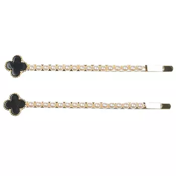 Невидимки 2 шт, черный Tais детские